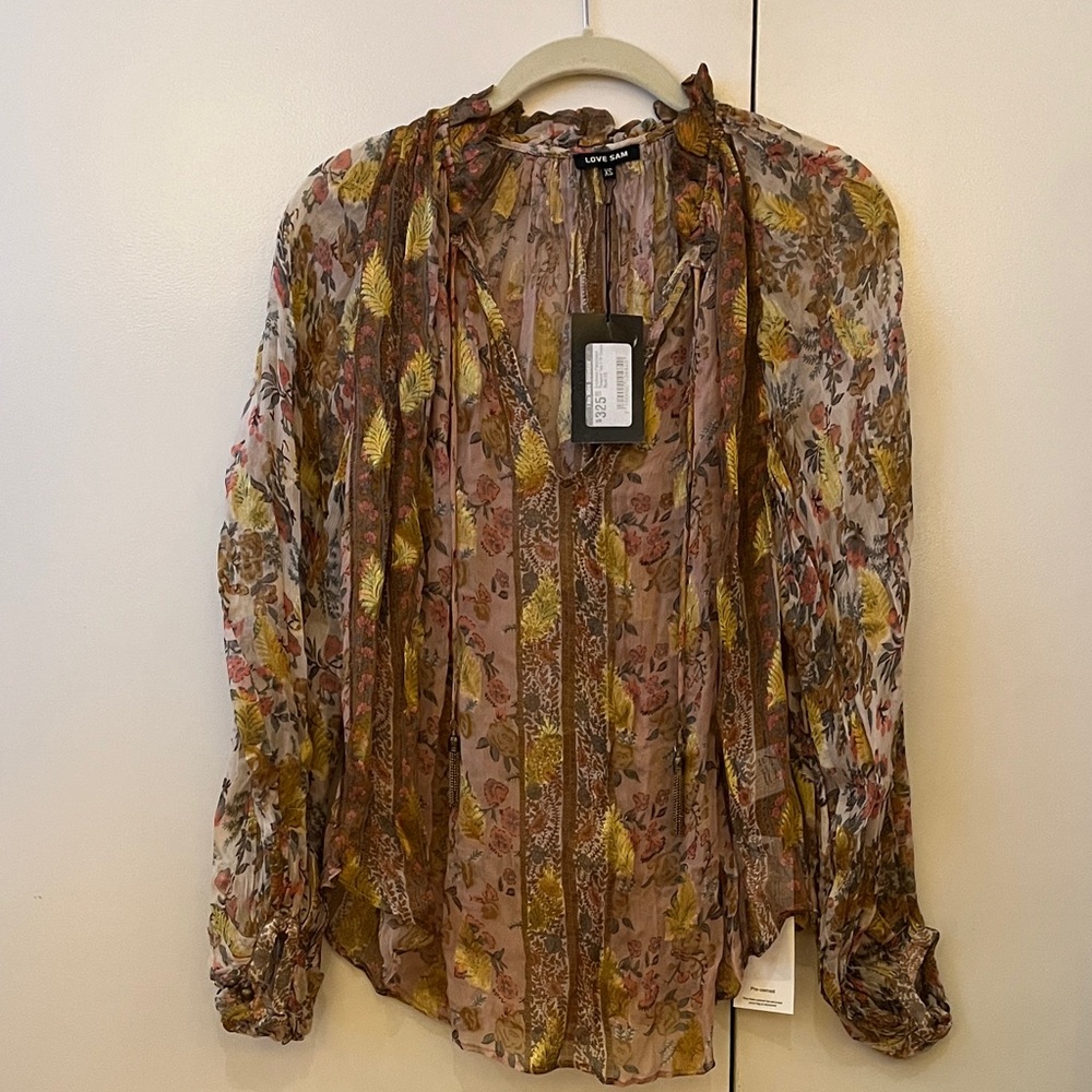 Love Sam Multicolor Floral Blouse